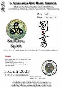 1.Goshinkan Ryu Basic Seminar